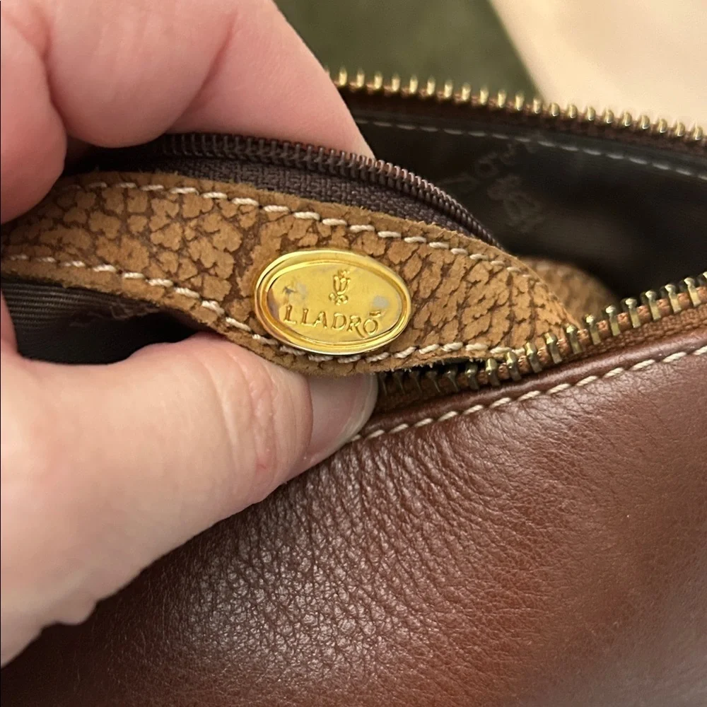 Lladró leather bag